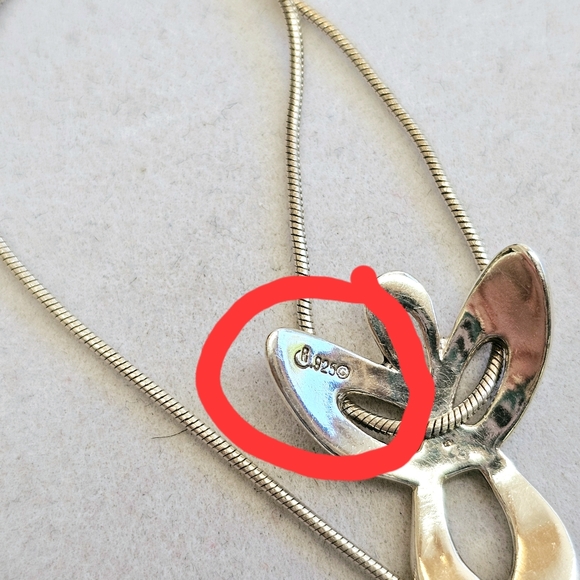 Carolyn Pollack Relios Angel Necklace 925 ITALY Sterling Silver - Picture 11 of 14